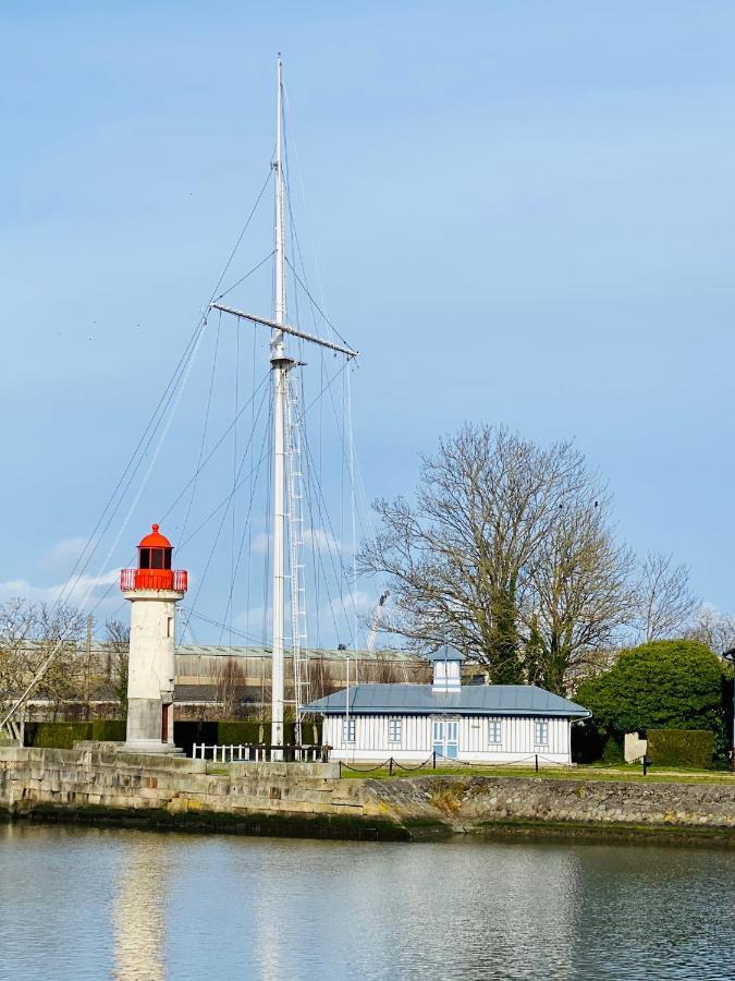 Les Calins D'Honfleur Apartment Luaran gambar