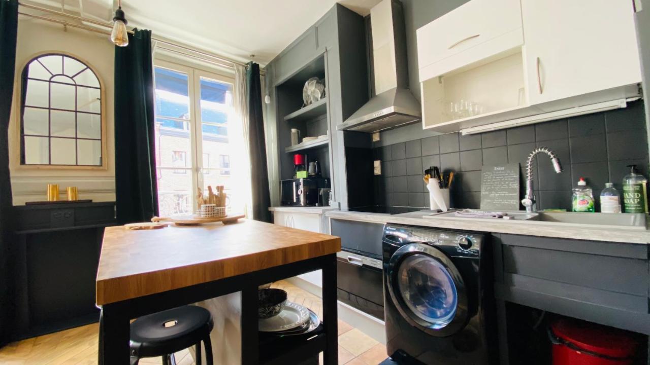Les Calins D'Honfleur Apartment Luaran gambar
