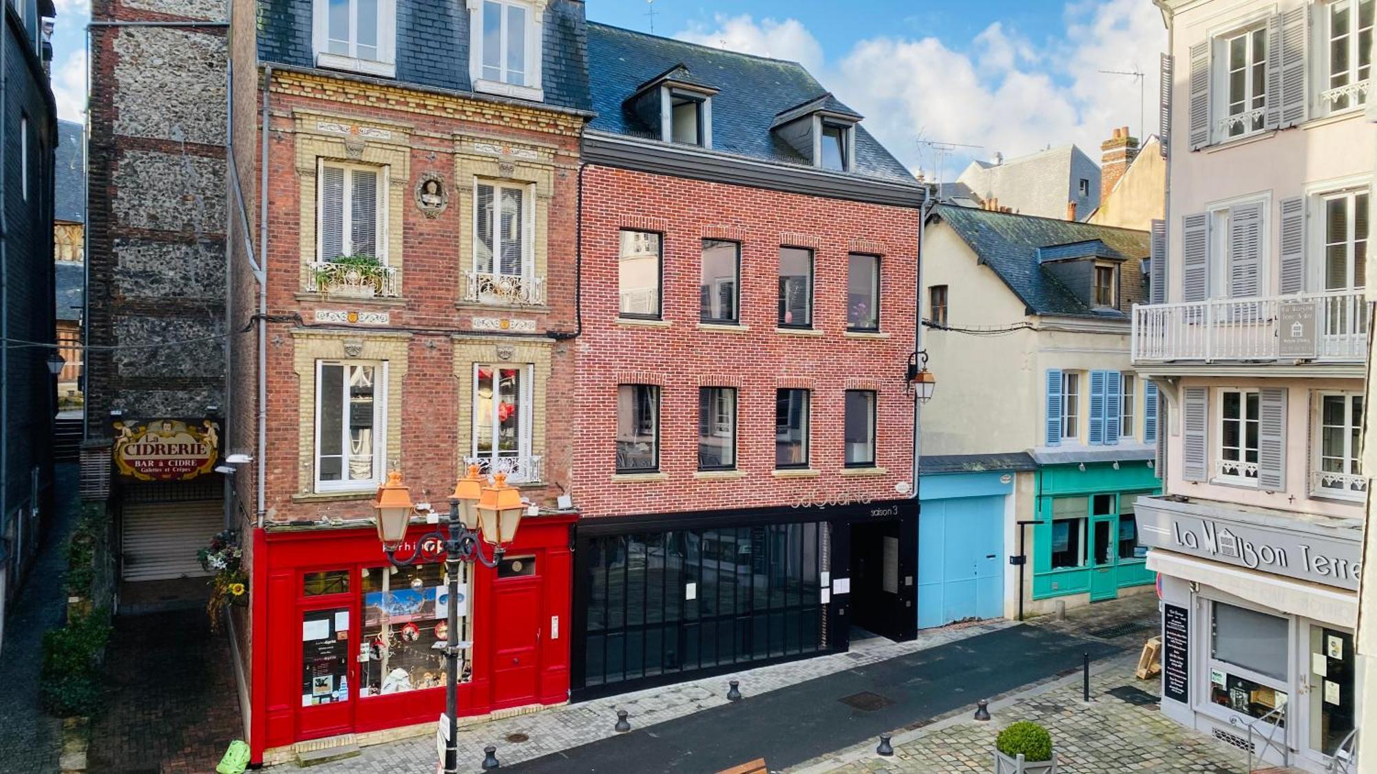 Les Calins D'Honfleur Apartment Luaran gambar